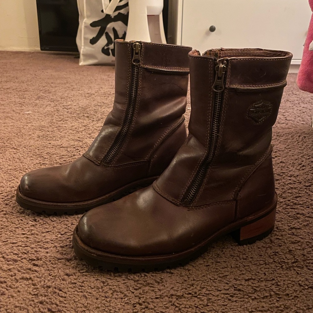 Vintage Harley Davidson Boots